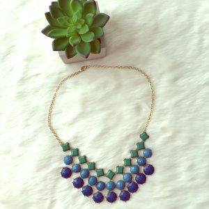💕NWOT The Limited Statement Necklace 💙💚💛